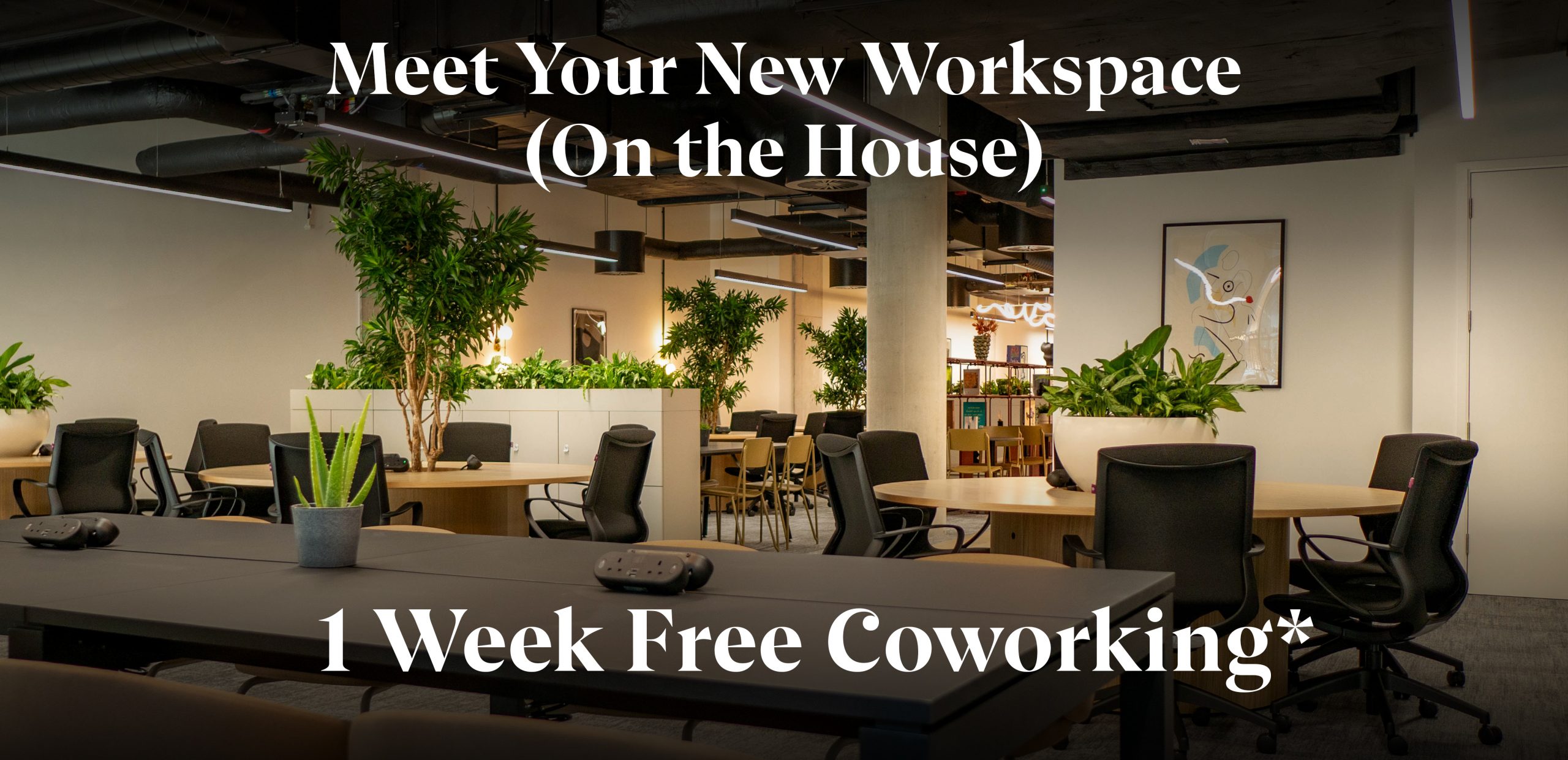 1 Week free Coworking at Flex @ Tide Bankside